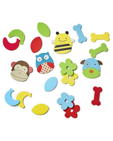 Simple, cute water toys are easy to use. Zoo Mix & Match Foam Pals Bath Toys | Skiphop.com