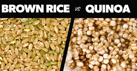 Quinoa Versus Brown Rice Quinoa Vs Brown Rice Nutrition Eat Fit Fuel
