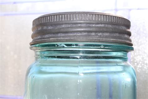 Wide Mouth Blue Ball Special Jar Quart Mason Jar Antique 1910 To 1923