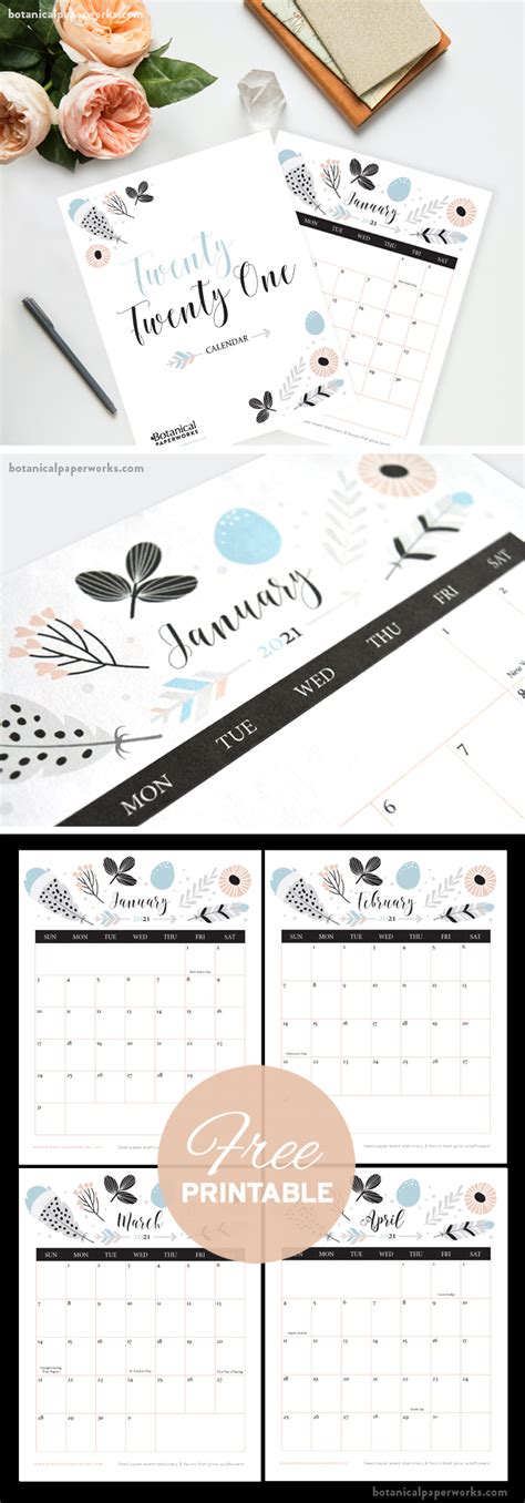 Digital Prints Prints Nice Office Decor 2021 Wall Calendar 2021