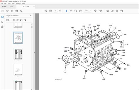 Kubota Tractor Bx23 Part Manual Pdf Download Heydownloads Manual