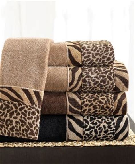 Get the best deals on animal print bath towels. NEW Avanti Cheshire Animal Print Mocha Hand Towel Bath ...