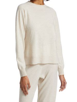Rosetta Getty Cashmere Knit Crewneck Pullover Sweater On Sale Saks