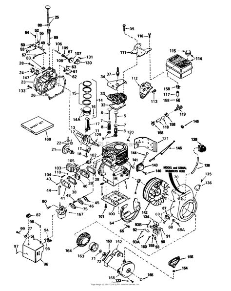 Tecumseh Snow Blower Engine Diagram