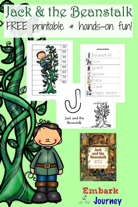 Want a new way to enjoy fairy tales with. Jack and the Beanstalk Printables | Jack and the beanstalk ...
