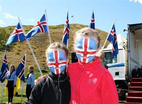 The national day of iceland is on the 17 june (national day, founding of republic and dissolution of personal union with kingdom of denmark 1944). Festivals - Events in Iceland