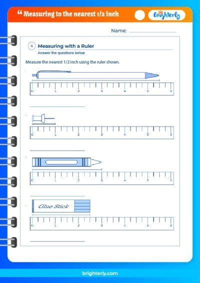 Measuring To The Nearest 12 Inch Worksheets Pdfs Brighterly