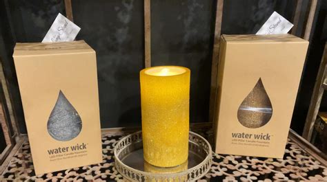 Water Wick Candle With Remote By One Hundred 80 Degrees Bitly