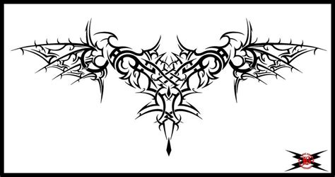 Gothic With Tribal Style By Babeskull16 On Deviantart Tribal Tattoo