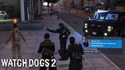 Watch Dogs 2 How To Make Police Arrest And Send Gang Attack Youtube