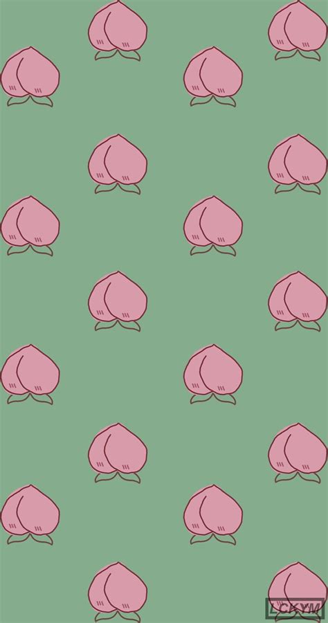Peach Iphone Wallpaper With Images Fruit Wallpaper