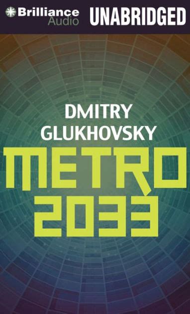 Metro 2033 By Dmitry Glukhovsky Audiobook Cd Barnes And Noble