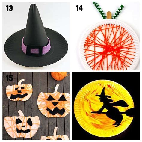 35 Fun Paper Plate Halloween Crafts Kids Craft Room