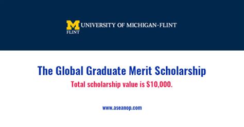 The Global Graduate Merit Scholarship At University Of Michigan Flint