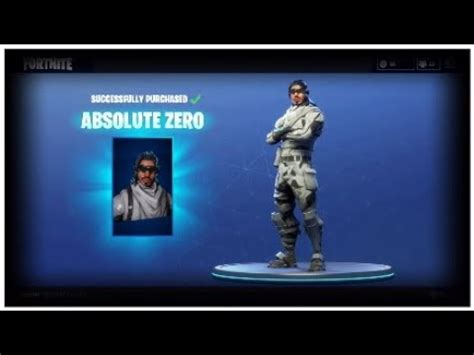Zero skin is a legendary fortnite outfit from the zero point set. Fortnite Absolute Zero Skin Showcase - YouTube