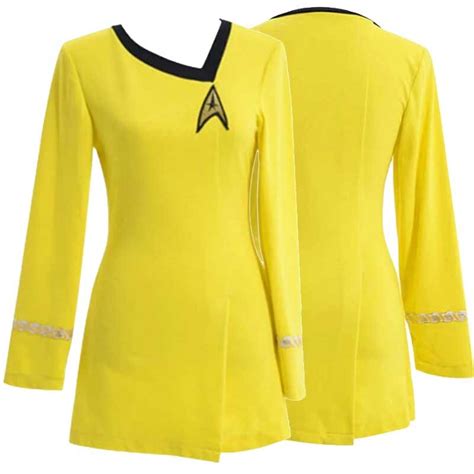 Star Trek The Original Series The Female Duty Uniform Yellow Dress