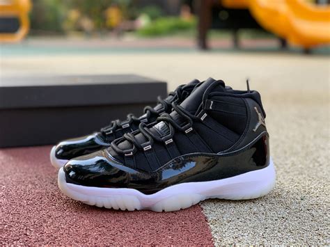 The air jordan 11 released in 1995 and retro releases came after. New Air Jordan 11 "25th Anniversary" Black White For Slale ...