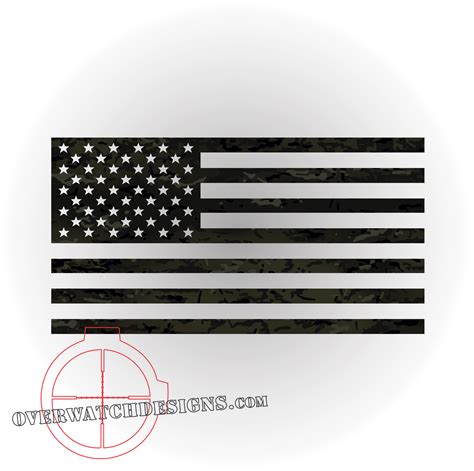 American Flag Decal Overwatch Designs