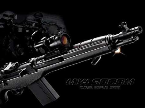 Cyma M14 Socom 16 Full Size Airsoft Aeg Rifle Black Airsoft Guns