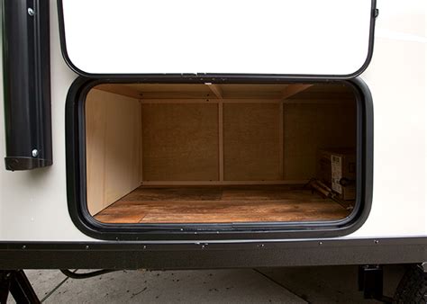 Rv basement storage mod for pass through area | rv basement storage. Holy Crap, We Bought an RV! Camper Tour - Brownie Bites Blog