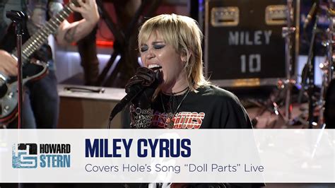 Miley Cyrus Covers “doll Parts” On The Howard Stern Show Acordes Chordify