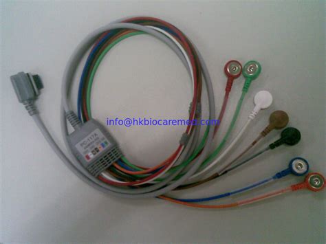 Original Ge Seer Light 2008594 002 Holter Ecg Cable And Leadwires Aha Snap