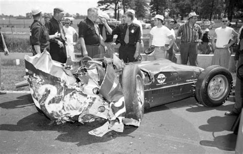 Indianapolis Motor Speedway Deaths 1957 Keith Andrews