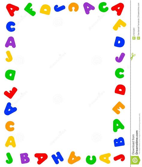 Best Images Of ABC Word Art Printable Free Alphabet Border Clip Art Printable ABC Chart