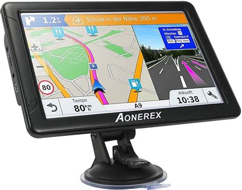Aonerex Gps Navigation For Car 9 Inch Car Gps High