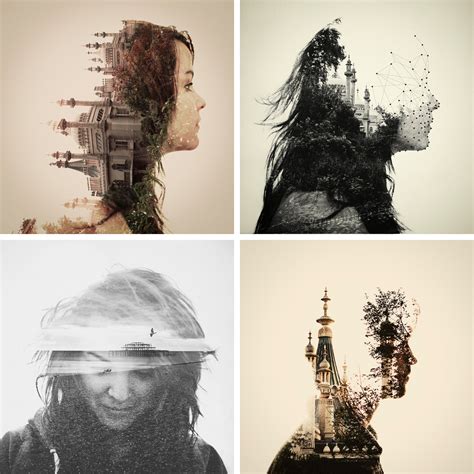 Everywhere Art Photography Trend Double Exposure Portraits