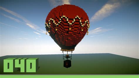 Large Hot Air Balloon Minecraft Map