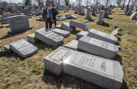100 Headstones Toppled At A Jewish Cemetery In Philadelphia The New