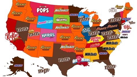 All 50 states most popular Halloween candies according to recent survey