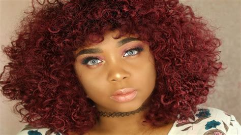 How To Style Naturally Curly Wig 16 Wig Wigs Under 20 Youtube