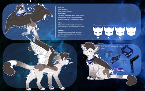 Fursona Leptir Reference Sheet By Ivixey On Deviantart
