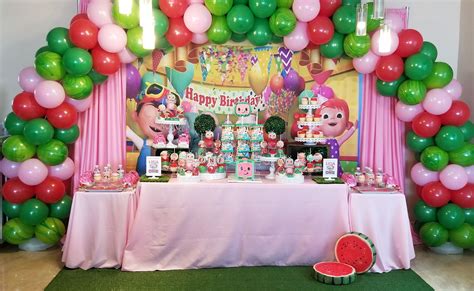 Diy Rainbow Balloon Arch Kit Cocomelon Birthday Cocom