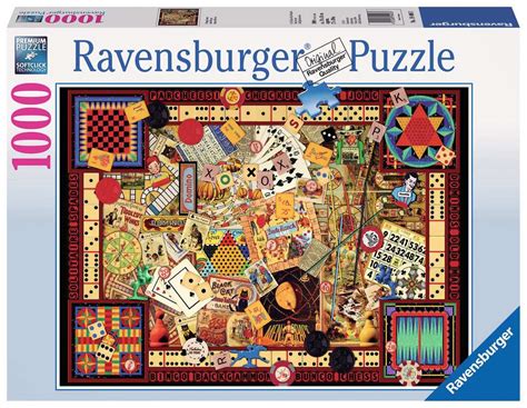 Ravensburger Vintage Games 1000pc Puzzle Best Games Walkthrough