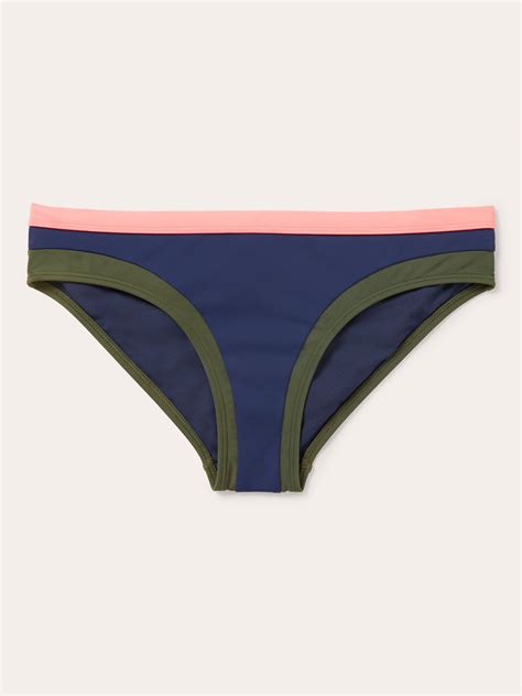 Boden Santorini Colour Block Bikini Bottoms Navymulti In 2022 Color