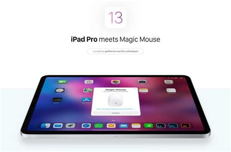 Ios 13 Concept Envisions Ipad Mouse Support Windowed Apps Dark Mode