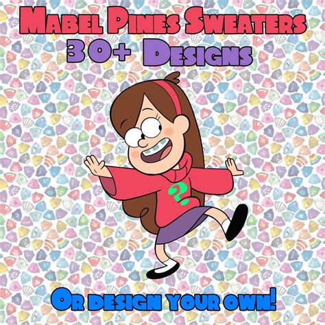Gravity Falls Mabel Pines Sweaters Over 30 By Frickscostumes