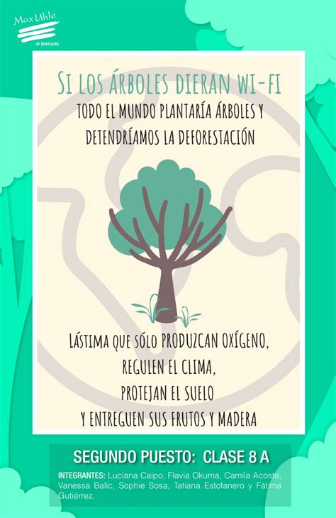 Afiches Por El Día De La Tierra Colegio Peruano Alemán Max Uhle