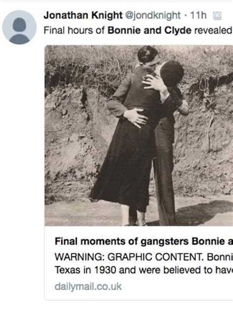 Bonnie And Clyde Photo Shows Duo In Embracing Days Before Their Death