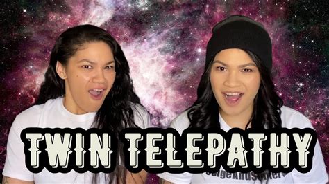 Twin Telepathy Challenges We Try To Read Each Others Minds Youtube