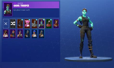 Skull trooper, ghoul trooper, renegade raider, recon expert, black knoght, red knight. Fortnite Ghoul Trooper Background - Tribaltattoosgallery