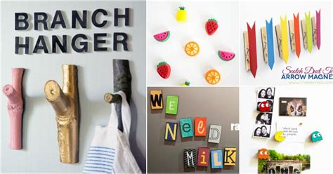 20 Easy Diy Refrigerator Magnets To Decorate Your Kitchen With Fun