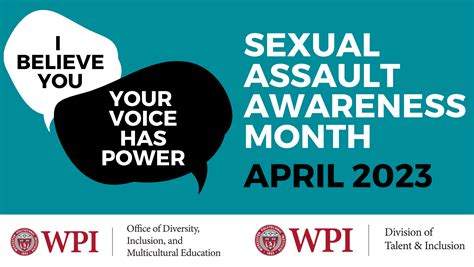 wpi recognizes sexual assault awareness month worcester polytechnic institute