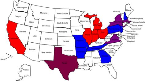 Us Color Map With State Names Clip Art At Vector Clip Art