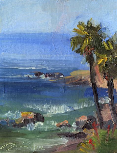 Sketchblog Chris Chien Laguna Beach Plein Air Painting