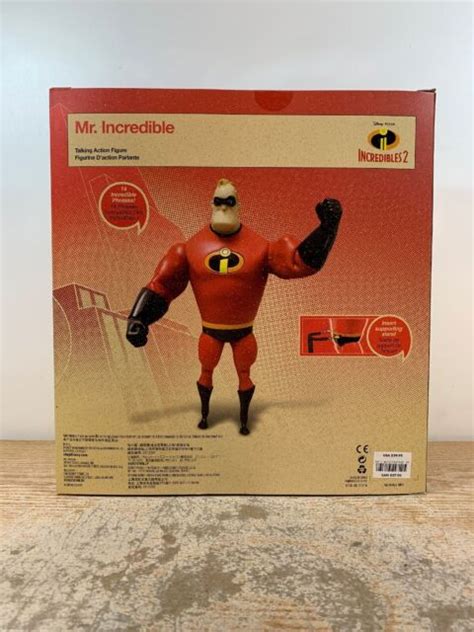 Disney Store Mr Incredible Light Up Talking Action Figure Incredibles 2 New Ebay