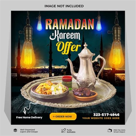 Premium Psd Free Psd Ramadan Kareem Traditional Islamic Religious